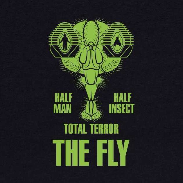 Half man. Half insect. by VicNeko